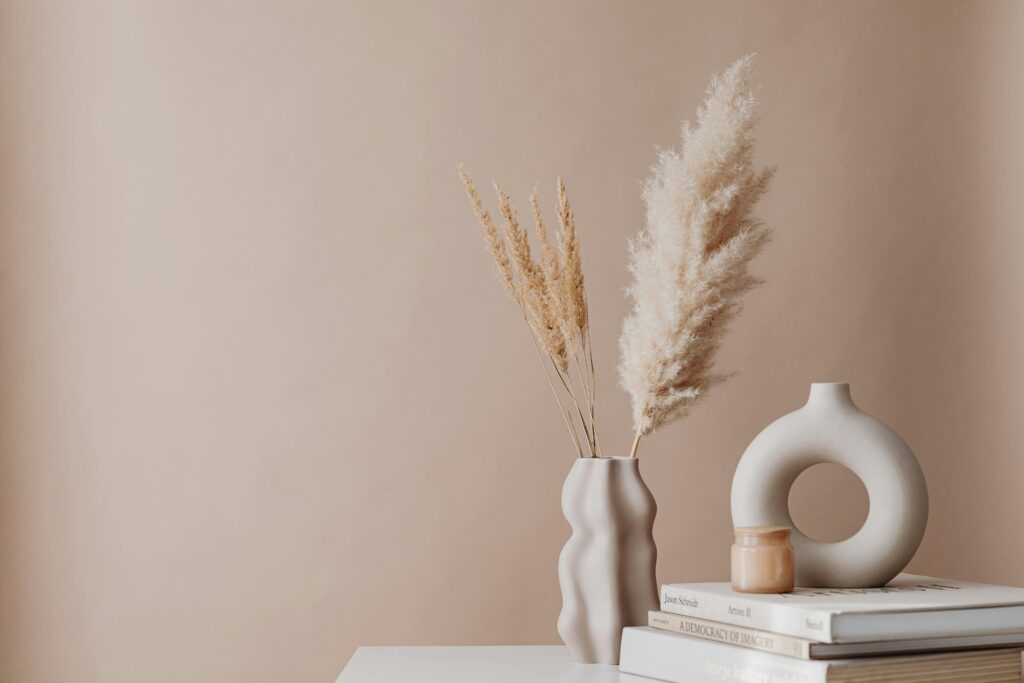modern decor that brings peace for high functioning anxiety symptoms